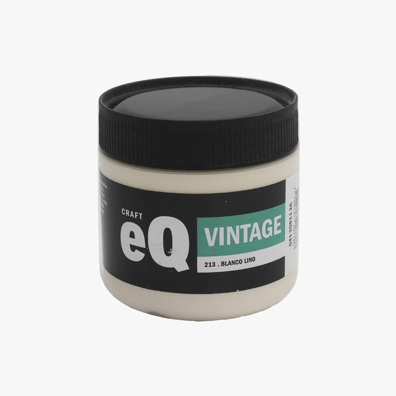 PINTURA VINTAGE EQ ARTE 200 CC BLANCO LINO