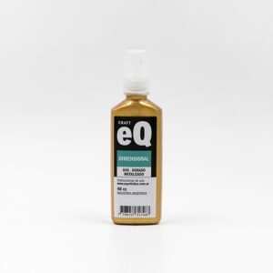 DIMENSIONAL EQ ARTE METALIZADO DORADO 40 CC