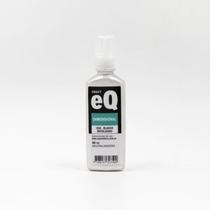DIMENSIONAL EQ ARTE METALIZADO BLANCO 40CC