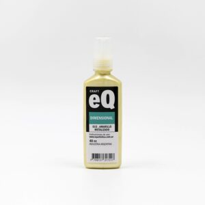 DIMENSIONAL EQ ARTE METALIZADO AMARILLO 40 CC