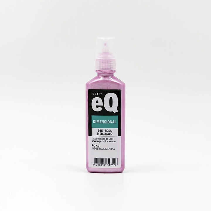 DIMENSIONAL EQ ARTE METALIZADO ROSA 40 CC