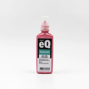 DIMENSIONAL EQ ARTE METALIZADO ROJO 40 CC