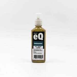 DIMENSIONAL EQ ARTE GLITTER DORADO 40 CC