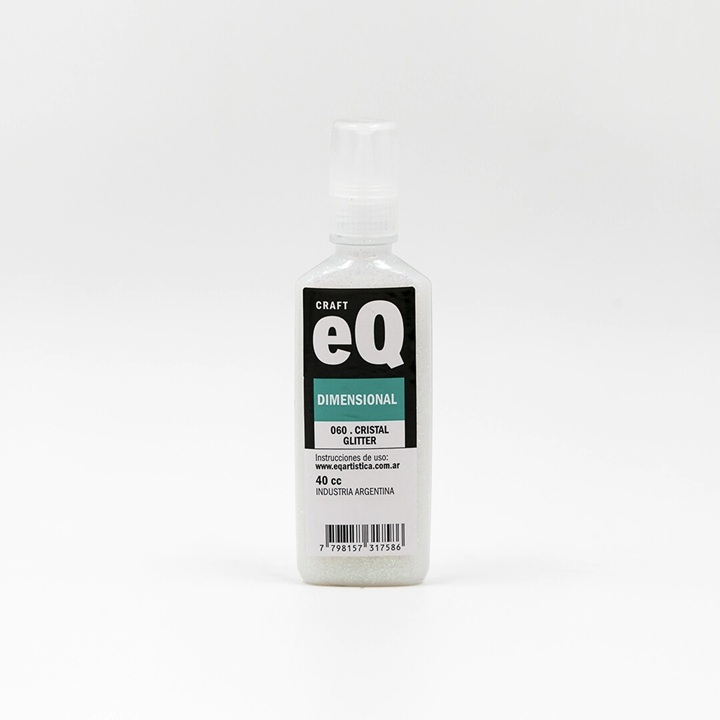 DIMENSIONAL EQ ARTE GLITTER CRISTAL 40 CC
