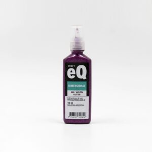 DIMENSIONAL EQ ARTE GLITTER VIOLETA 40 CC