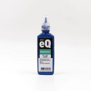 DIMENSIONAL EQ ARTE GLITTER AZUL 40 CC