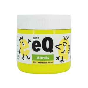 TEMPERA EQ ARTE POTE 200 CC AMARILLO FLUO 315