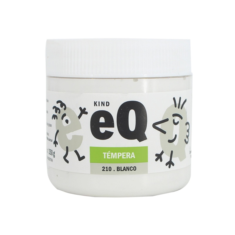 TEMPERA EQ ARTE POTE 200 CC BLANCO 210