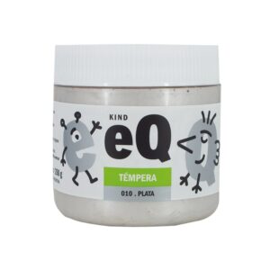TEMPERA EQ ARTE POTE 200 CC METALIZADO PLATA 010
