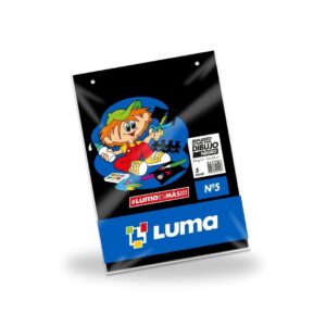 REPUESTO LUMA DIBUJO Nº 5 NEGRO X 5 HJS
