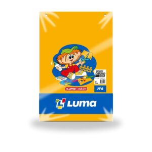 REPUESTO LUMA DIBUJO Nº 6 COLOR X 6 HJS