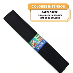 PAPEL CREPE LUMA COLOR 2MTS X 5CM