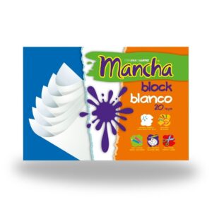 BLOCK LUMA MANCHA BLANCO A4 X 20 HJ