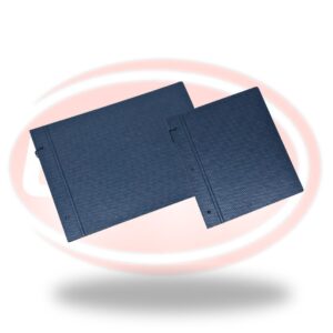 CARPETA UTIL-OF/LUMA Nº5 2 TAPAS FIBRA NEGRA