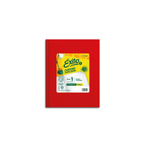 CUADERNO EXITO E1 FORRADO UNIVERSO TD X 100 HJ ROJO RY