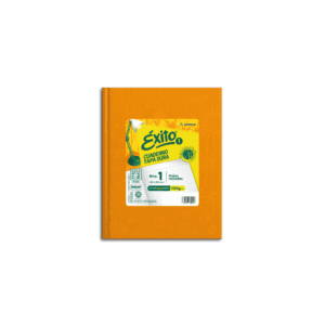 CUADERNO EXITO E1 FORRADO UNIVERSO TD X 48 HJ NARANJA RY