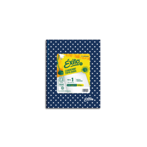 CUADERNO EXITO E1 LUNARES TD X 48 HJ AZUL RY