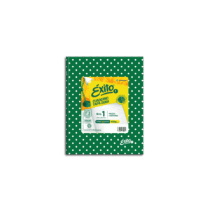CUADERNO EXITO E1 LUNARES TD X 48 HJ VERDE RY
