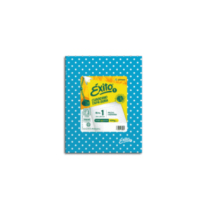 CUADERNO EXITO E1 LUNARES TD X 48 HJ CELESTE RY