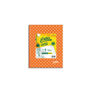 CUADERNO EXITO E1 LUNARES TD X 48 HJ NARANJA RY