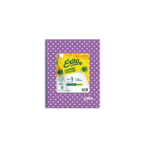 CUADERNO EXITO E1 LUNARES TD X 48 HJ LILA RY