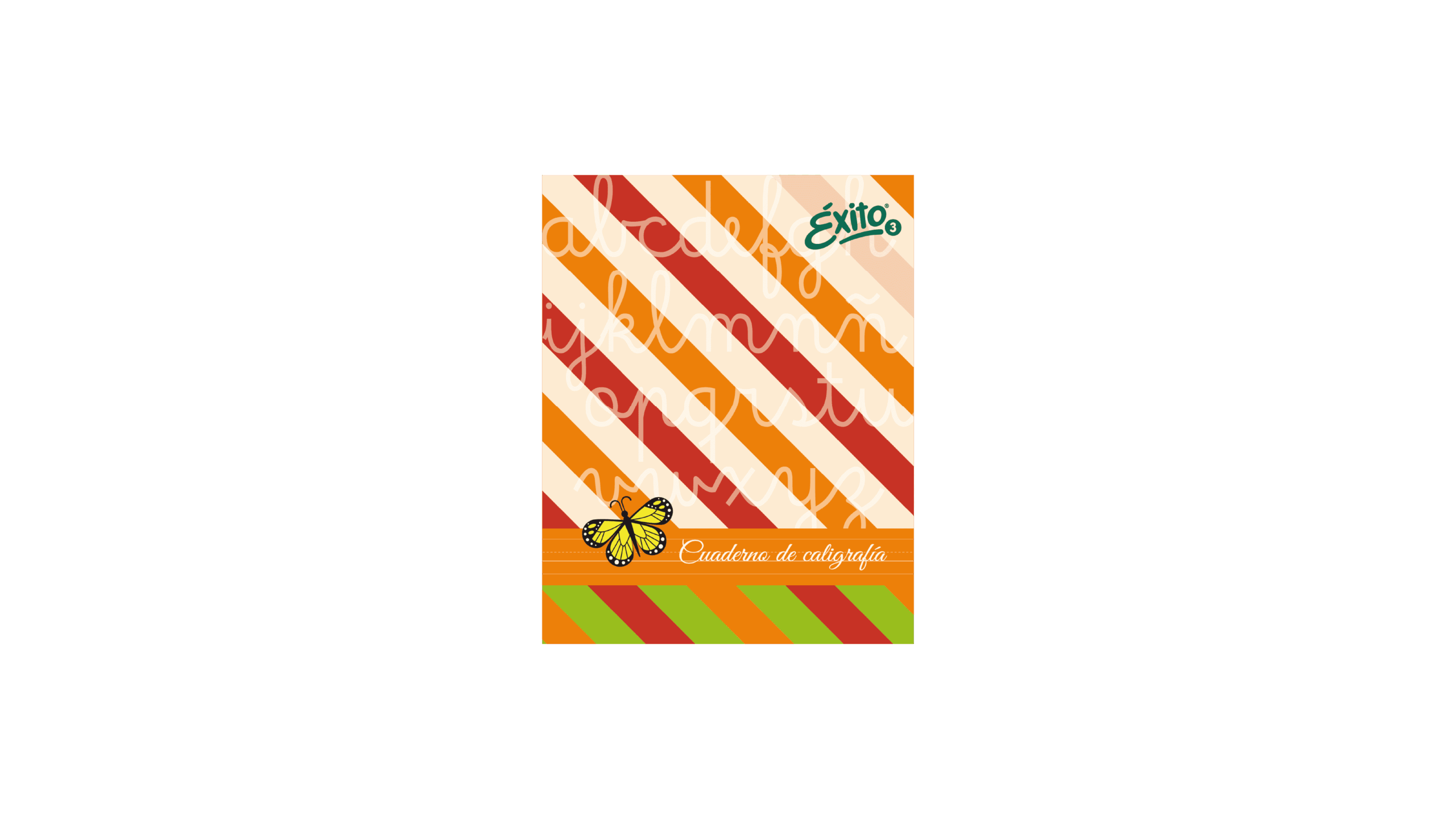 CUADERNO EXITO E3 CALIGRAFIA DOBLE RAYA X 24 HJ