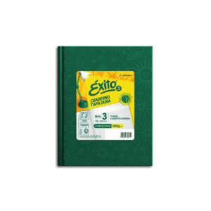 CUADERNO EXITO E3 FORRADO UNIVERSO TD X 100 HJ VERDE CD