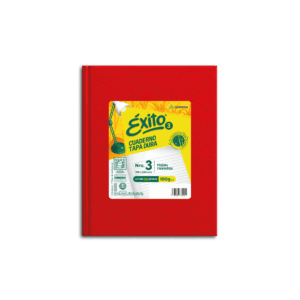 CUADERNO EXITO E3 FORRADO UNIVERSO TD X 100 HJ ROJO RY