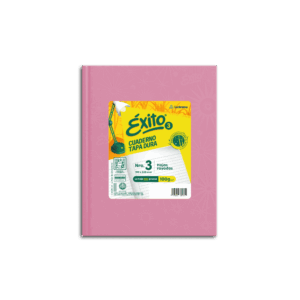 CUADERNO EXITO E3 FORRADO UNIVERSO TD X 100 HJ ROSA RY