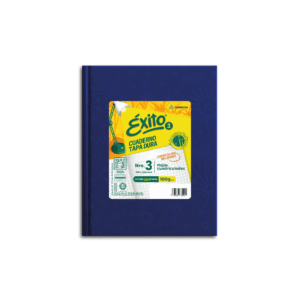 CUADERNO EXITO E3 FORRADO UNIVERSO TD X 48 HJ AZUL CD GRANDE