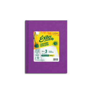 CUADERNO EXITO E3 FORRADO UNIVERSO TD X 48 HJ LILA RY