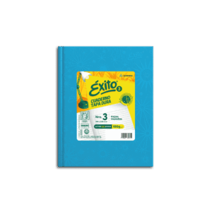CUADERNO EXITO E3 FORRADO UNIVERSO TD X 48 HJ TURQUESA RY