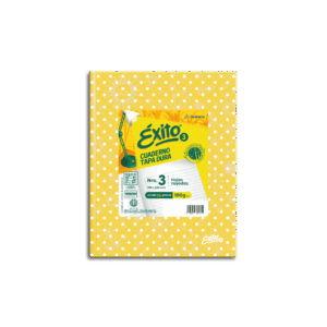 CUADERNO EXITO E3 UNIVERSO LUNARES TD X 48 HJ AMARILLO RY