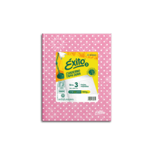CUADERNO EXITO E3 UNIVERSO LUNARES TD X 48 HJ ROSA RY