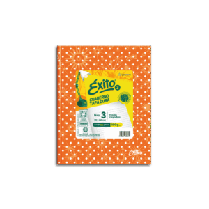 CUADERNO EXITO E3 UNIVERSO LUNARES TD X 48 HJ NARANJA RY