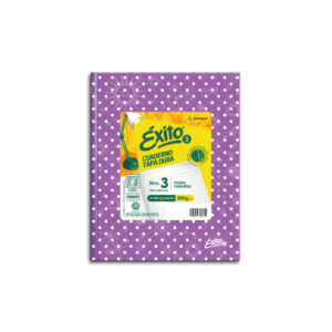CUADERNO EXITO E3 UNIVERSO LUNARES TD X 48 HJ LILA RY