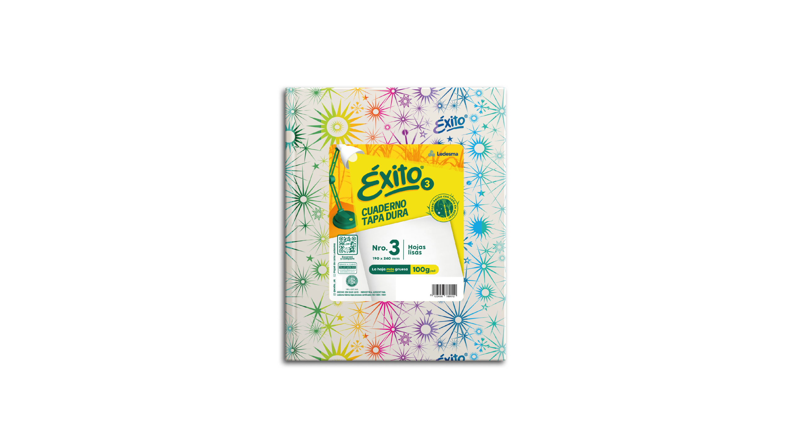 CUADERNO EXITO E3 UNIVERSO TD X 48 HJ LISO FANTASIA