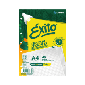 REPUESTO EXITO A4 C/ MARGEN REFORZADO X 48 HJ CD