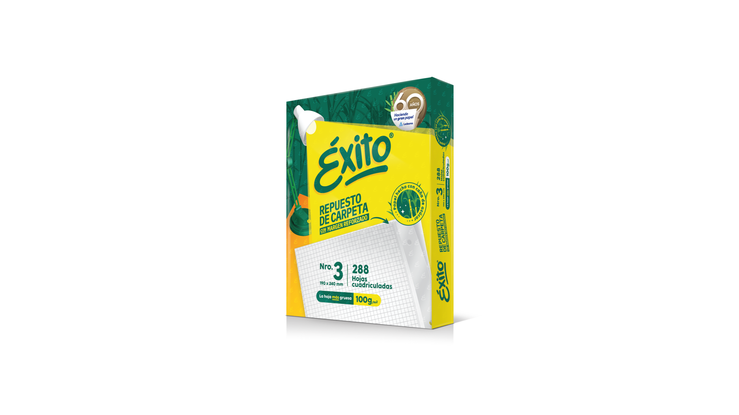REPUESTO EXITO C/ MARGEN REFORZADO X 288 HJ CD