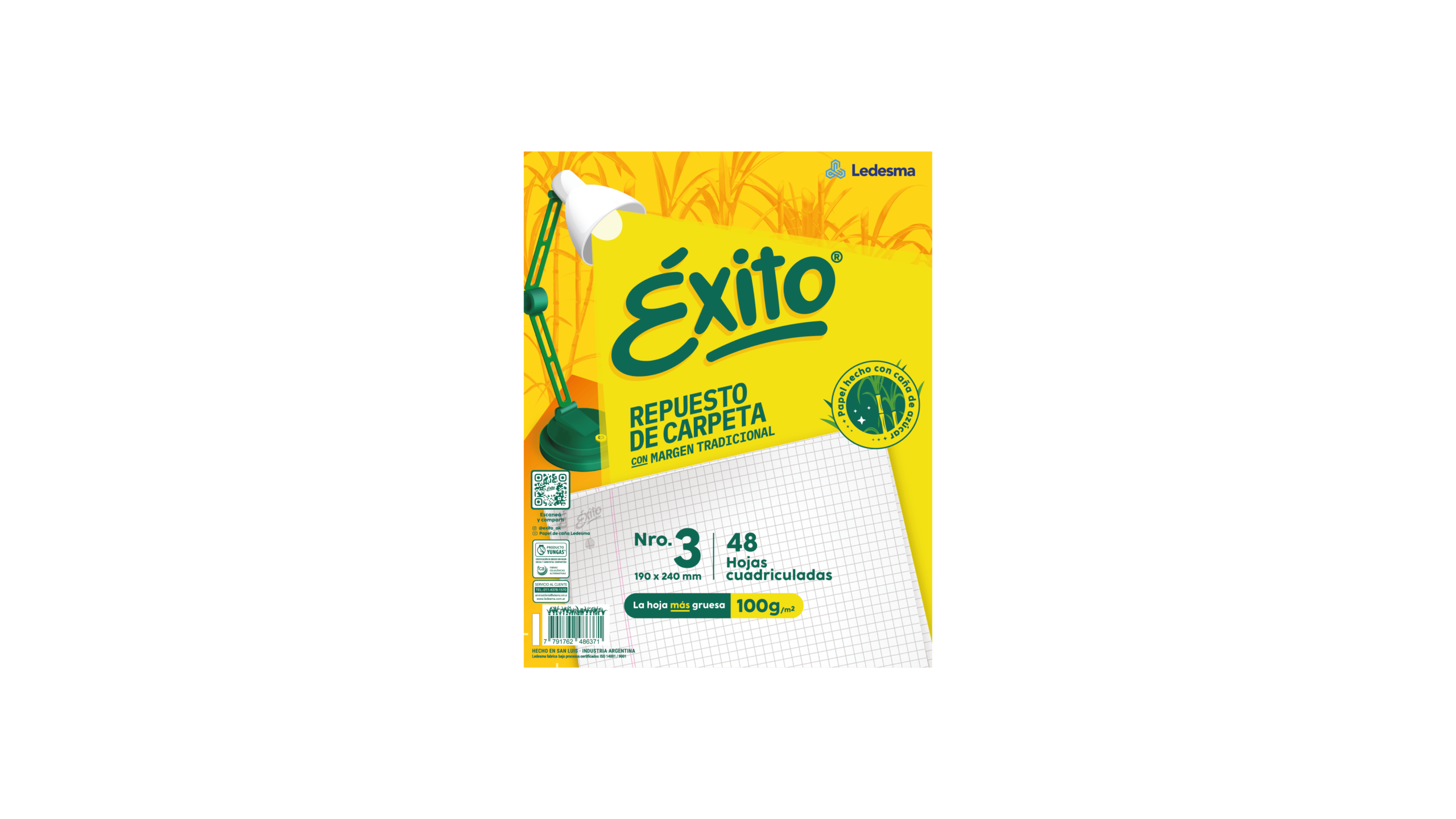 REPUESTO EXITO ECOLOGICO X 48 HJ CD