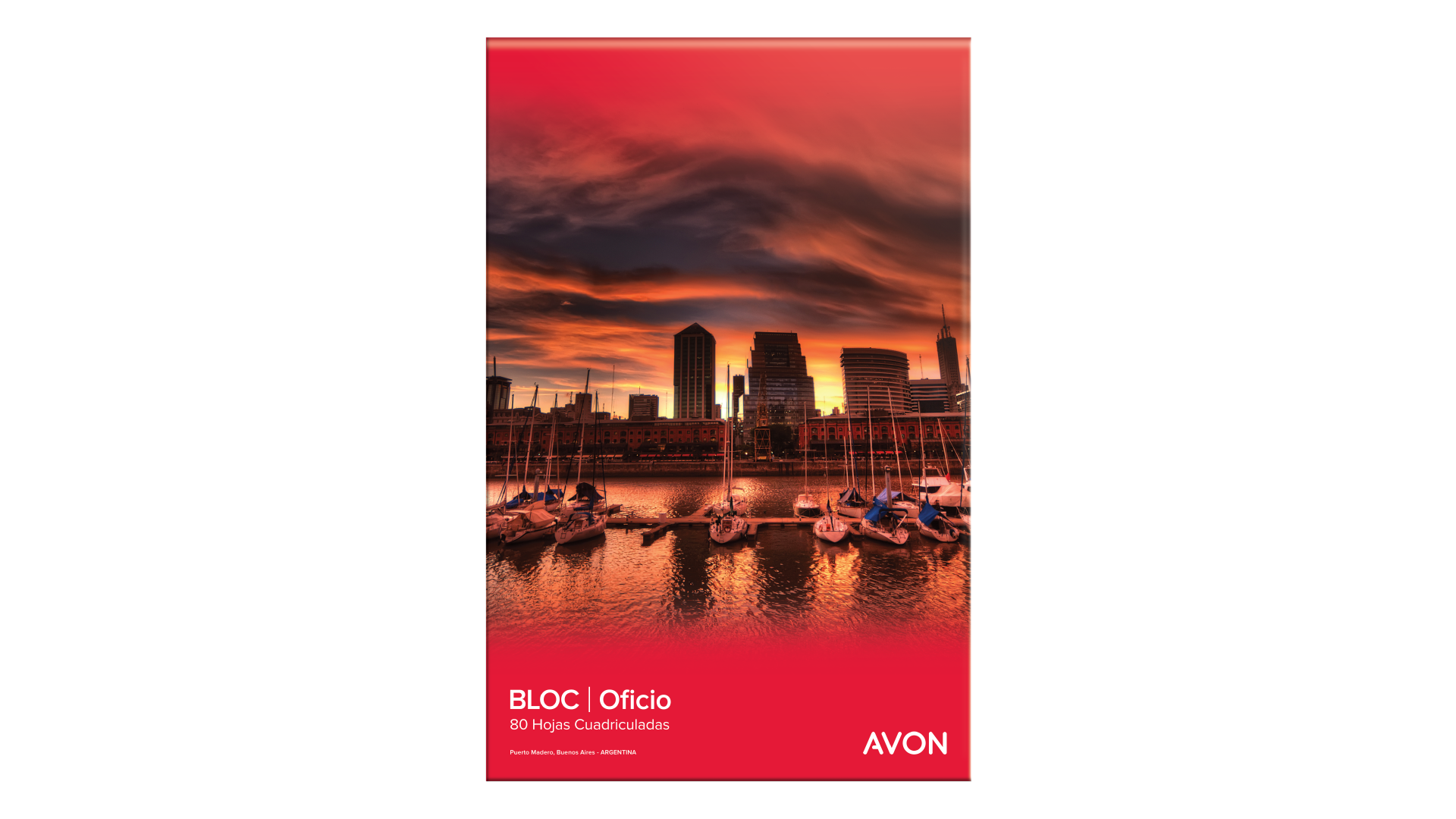 BLOCK AVON OFICIO X 80 HJ CD 2 PERFORACIONES