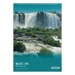 BLOCK AVON A4 LISO X 80 HJ 2 PERFORACIONES