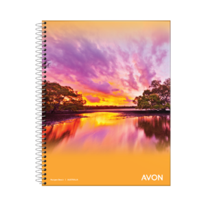 CUADERNO AVON 16/21 CON ESPIRAL X 46 HJ CD