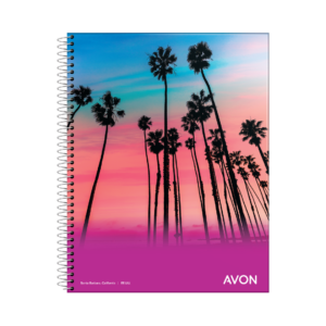 CUADERNO AVON 16/21 CON ESPIRAL X 46 HJ RY