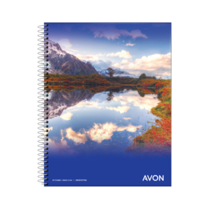 CUADERNO AVON 16/21 CON ESPIRAL X 84 HJ CD