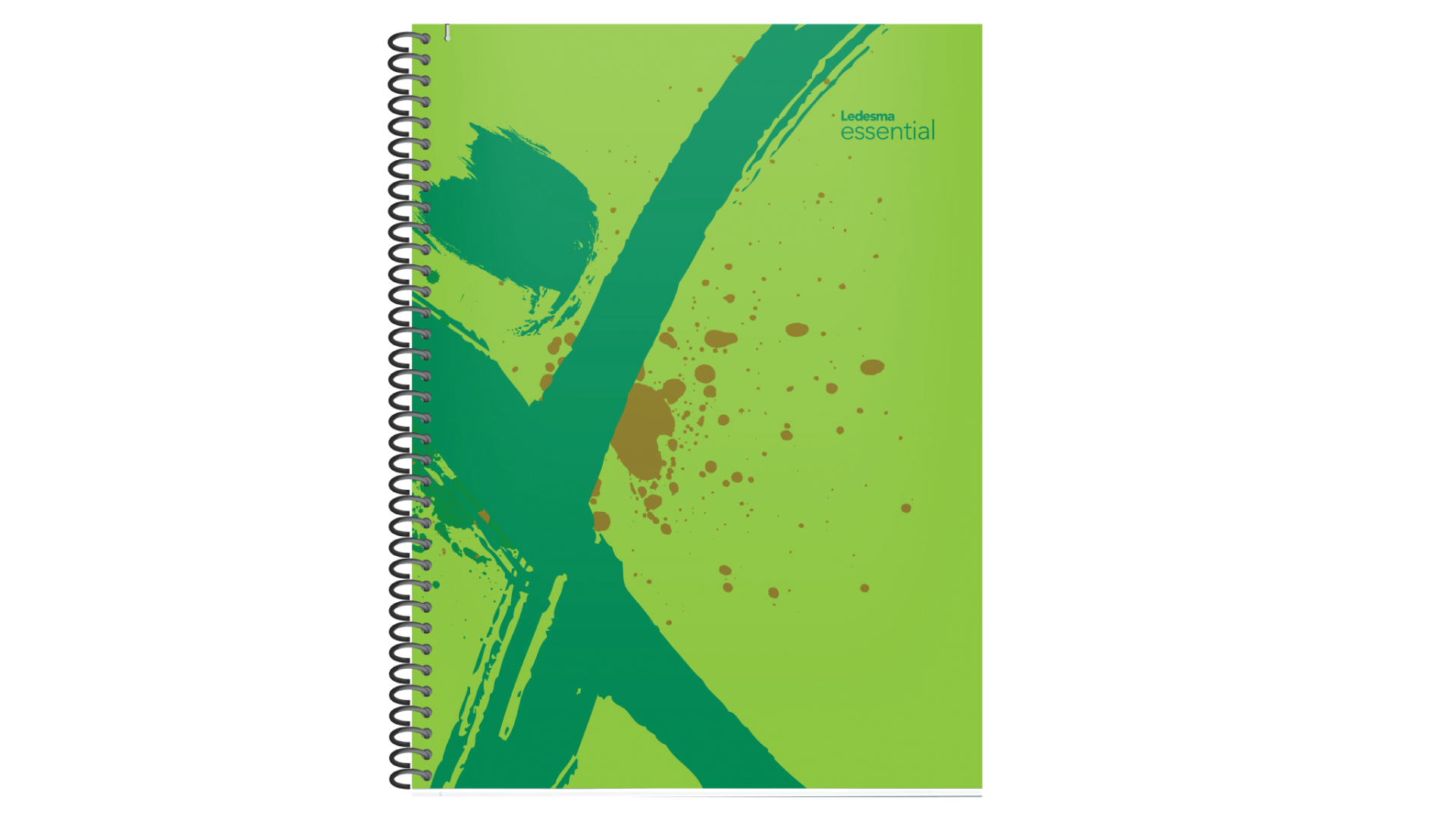 CUADERNO LEDESMA ESSENTIAL 29/7 X 84 HJ CD VERDE
