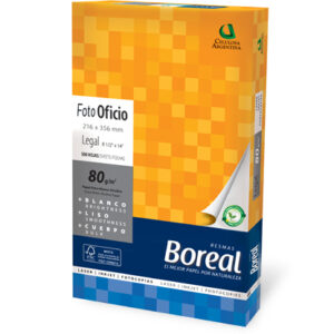 RESMA BOREAL 80 GRS FOTOCOPIA OFICIO