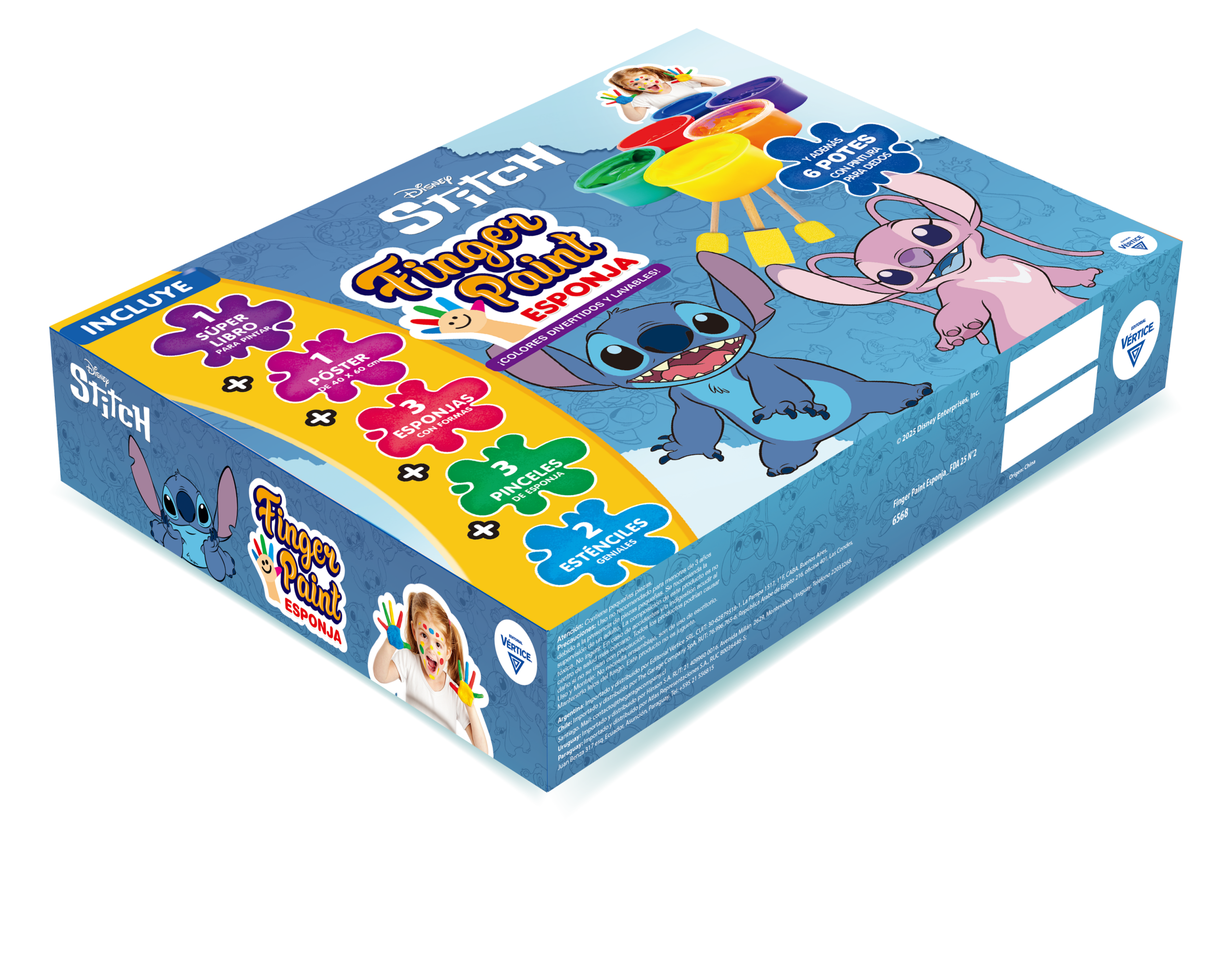 CAJA VERTICE FINGER PAINT STITCH Nº2 6568