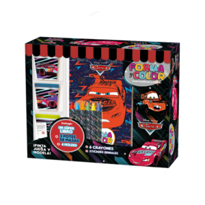CAJA VERTICE FORMA Y COLOR MASAS CARS Nº3 6358