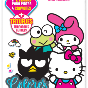 FLOW PACK VERTICE COLORES PARA MI HELLO KITTY Nº4 6545